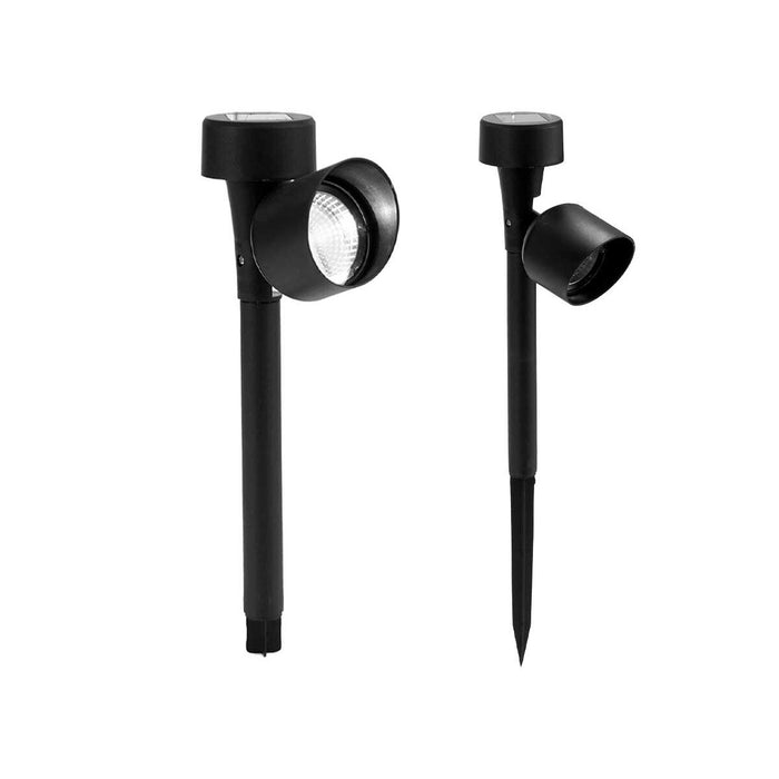 Solar lamp Ibergarden Black 12 x 26 x 5,5 cm (24 Units)