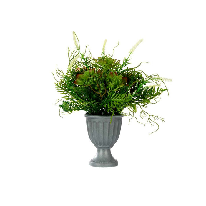 Decorative Plant Ibergarden Plastic Wineglass 21 x 30 x 21 cm 34 x 39,5 x 34 cm (6 Units)