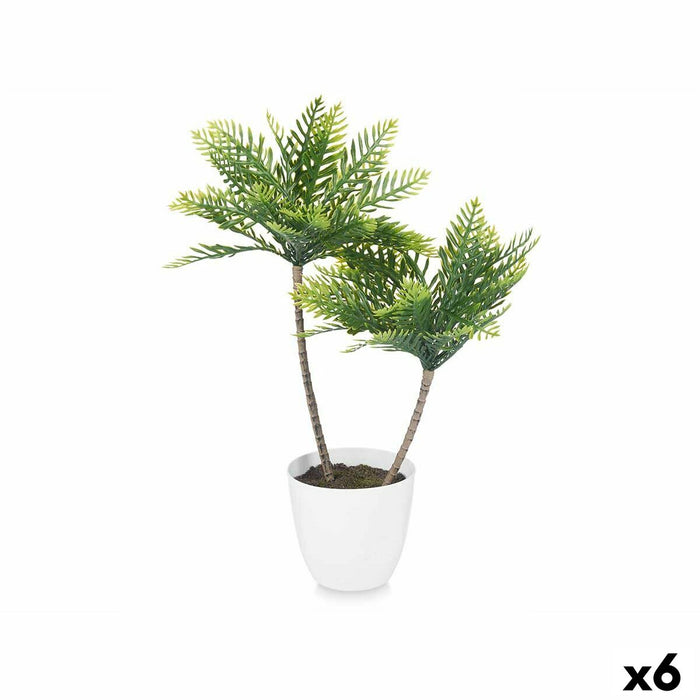 Decorative Plant Ibergarden Plastic Palm tree 36 x 55,5 x 24 cm 15 x 60 x 15 cm (6 Units)