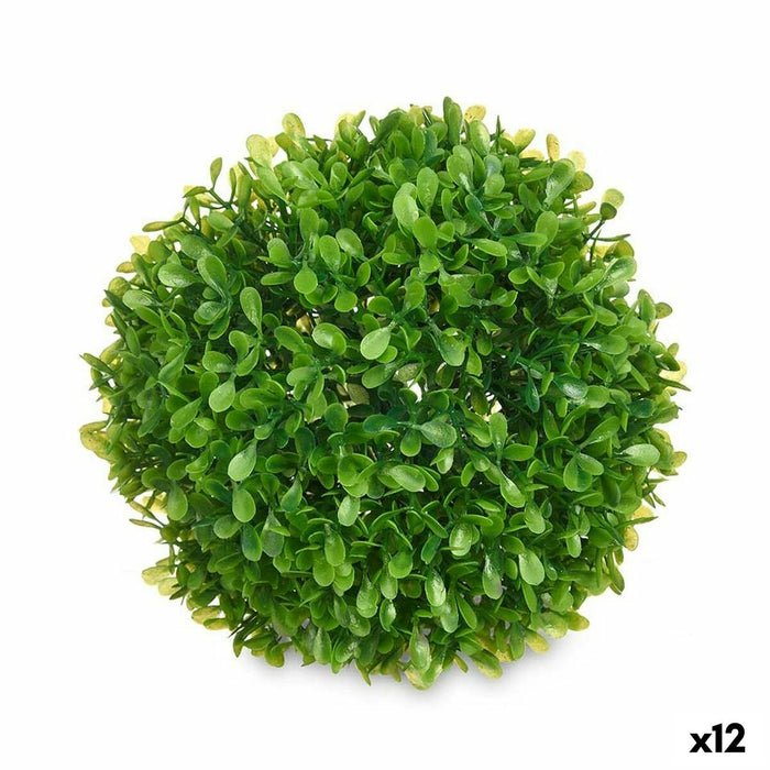 Decorative Plant Ibergarden Plastic Ball 17 x 13,5 x 17 cm (12 Units)