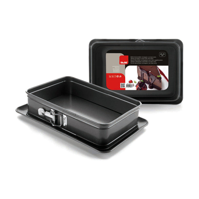 BAKING TRAY WITH FALLING BOTTOM 28X28 CM IBILI