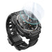 IBLSN ArmorBOX & Tempered Glass 2-PACK Supcase Case for Samsung Galaxy Watch Ultra (47MM) - Black - Cell phone cases
