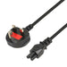 iBOX Power Cable for Laptops (clover) VDE 1.8m UK plug - Cables for power supplyKZA-KAB<<<Power cablesKZA<<<ActionPL