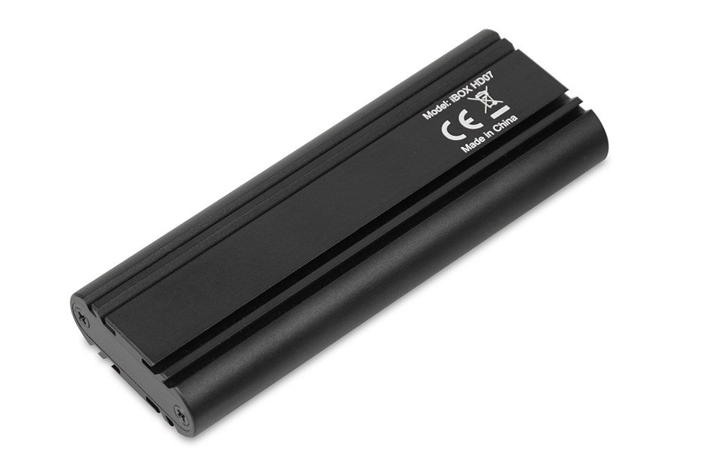iBox HD-07 SSD enclosure Black M.2