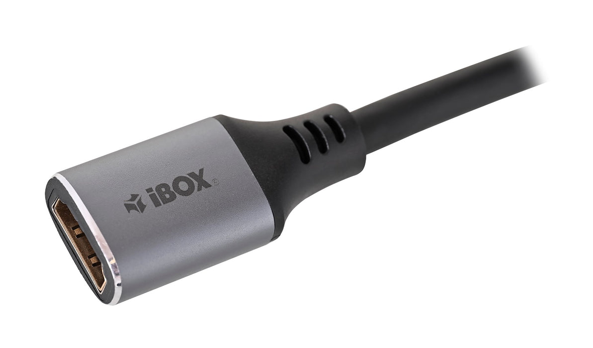 IBox ITVFMHD012 HDMI to HDMI 4K extension cable with gold plug 2 m