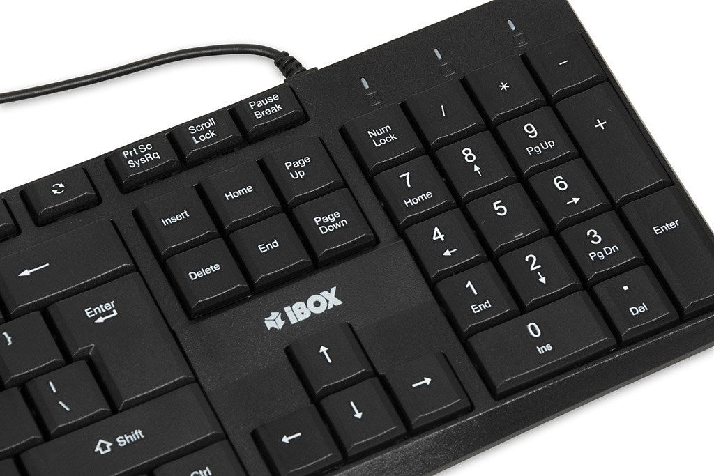 iBOX Eris USB Keyboard, Black