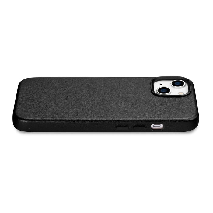 iCarer Case Leather cover for iPhone 14 black (WMI14220705-BK) (MagSafe compatible) - Cell phone cases