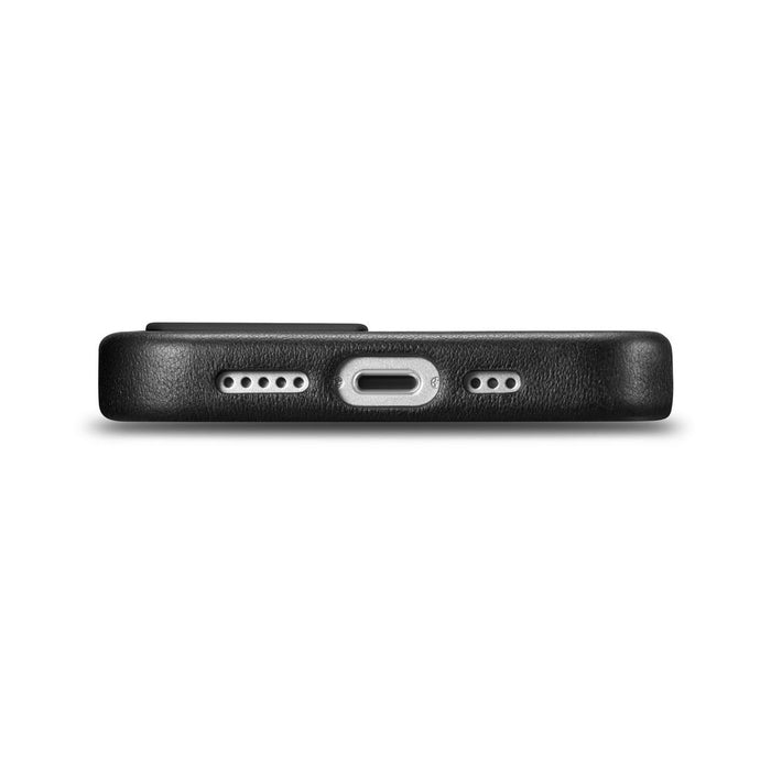 iCarer Case Leather cover for iPhone 14 black (WMI14220705-BK) (MagSafe compatible) - Cell phone cases
