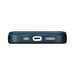 iCarer CE Oil Wax Premium Leather Folio Case Leather Case iPhone 14 Pro Max Magnetic Flip MagSafe Blue (AKI14220708-BU)