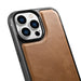 iCarer Leather Oil Wax case for iPhone 14 Pro Max leather cover brown (WMI14220720-TN) - Cell phone cases