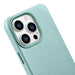 iCarer Litchi Premium Leather Case iPhone 14 Pro Magnetic Leather Case with MagSafe Green (WMI14220710-GN) - Cell phone