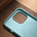 iCarer Litchi Premium Leather Case iPhone 14 Pro Magnetic Leather Case with MagSafe Green (WMI14220710-GN) - Cell phone
