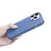 iCarer Litchi Premium Leather Case iPhone 14 Pro Magnetic Leather Case with MagSafe Light Blue (WMI14220710-LB) - Cell