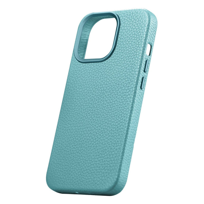 iCarer Litchi Premium Leather Case iPhone 14 Pro Magnetic Leather Case with MagSafe Green (WMI14220710-GN) - Cell phone