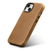 iCarer Oil Wax Premium Leather Case magnetic leather iPhone 14 case with MagSafe brown (WMI14220701-TN) - Cell phone