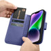 iCarer Wallet Case 2in1 Case iPhone 14 Leather Flip Cover Anti-RFID Light Purple (WMI14220725-LP) - Cell phone cases