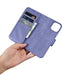 iCarer Wallet Case 2in1 Case iPhone 14 Leather Flip Cover Anti-RFID Light Purple (WMI14220725-LP) - Cell phone cases
