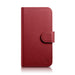 iCarer Wallet Case 2in1 iPhone 14 Pro Leather Flip Case Anti-RFID red (WMI14220726-RD) - Cell phone cases