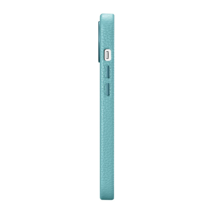 iCarer Litchi Premium Leather Case iPhone 14 Plus Magnetic Leather Case with MagSafe Green (WMI14220711-GN)