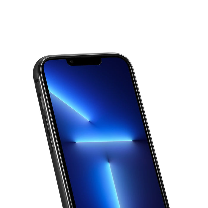 iCarer Leather Oil Wax case covered with natural leather for iPhone 14 blue (WMI14220717-BU)