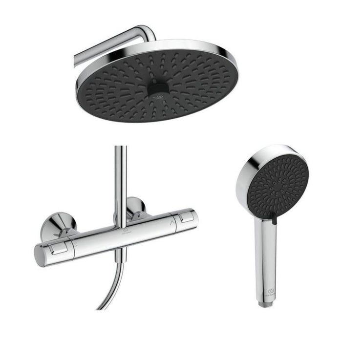 SHOWER SYSTEM WITH THERMOSTAT CERATHERM T 25