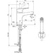 IDEALSTANDARD BC834AA MIXER - Смесители<<<Смесители и душове<<<Баня<<<Praktiker&&&Единични смесители<<<Смесители и