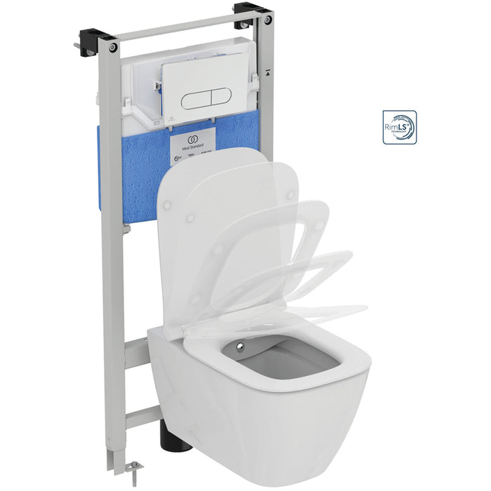 SET OF BUILT-IN STRUCTURE WITH BIDET IDEALSTANDARD I.LIFE B