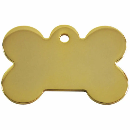 Identification plate for collar Imarc Bone Yellow Golden - Домашни Животни<<<Дом Градина<<<BigBuy&&&Пътуване и