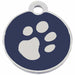 Identification plate for collar Imarc Circle Blue Silver - Домашни Животни<<<Дом Градина<<<BigBuy&&&Пътуване и