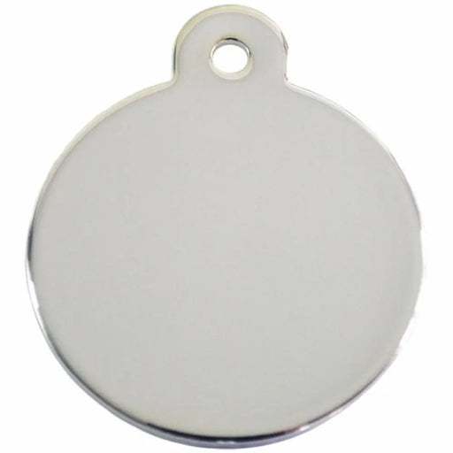 Identification plate for collar Imarc Circle Silver - Домашни Животни<<<Дом Градина<<<BigBuy&&&Пътуване и