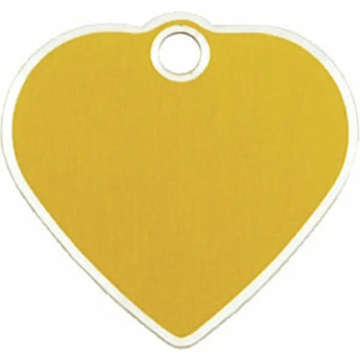 Identification plate for collar Imarc Golden Heart Aluminium - Домашни Животни<<<Дом Градина<<<BigBuy&&&Пътуване и