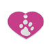Identification plate for collar Imarc Heart Pink Silver - Домашни Животни<<<Дом Градина<<<BigBuy&&&Пътуване и