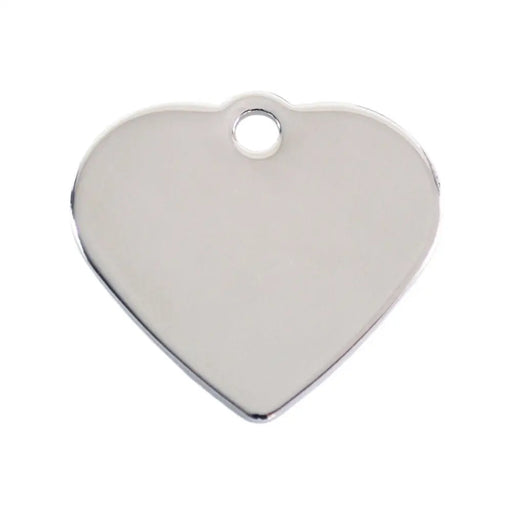Identification plate for collar Imarc Heart Silver - Домашни Животни<<<Дом Градина<<<BigBuy&&&Пътуване и