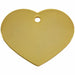 Identification plate for collar Imarc Heart Yellow Golden - Домашни Животни<<<Дом Градина<<<BigBuy&&&Пътуване и