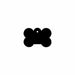 Identification plate Imarc Bone Black - Домашни Животни<<<Дом Градина<<<BigBuy&&&Пътуване и разходки<<<Домашни