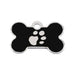 Identification plate Imarc Bone Black Silver - Домашни Животни<<<Дом Градина<<<BigBuy&&&Пътуване и разходки<<<Домашни