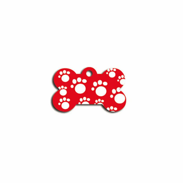 Identification plate Imarc Bone Red - Домашни Животни<<<Дом Градина<<<BigBuy&&&Пътуване и разходки<<<Домашни