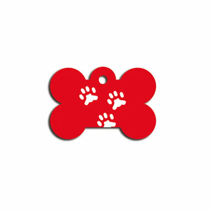 Identification plate Imarc Bone Red - Домашни Животни<<<Дом Градина<<<BigBuy&&&Пътуване и разходки<<<Домашни