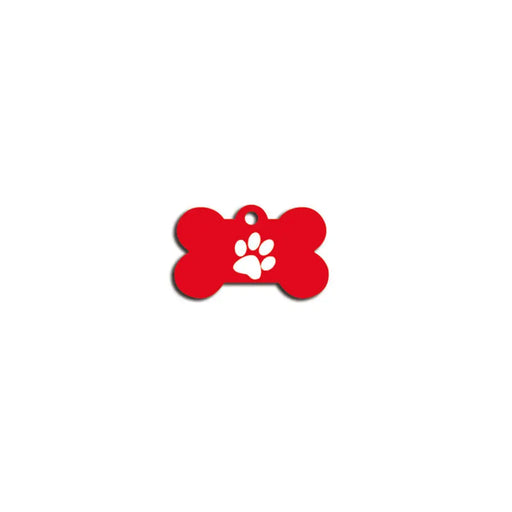 Identification plate Imarc Bone Red - Домашни Животни<<<Дом Градина<<<BigBuy&&&Пътуване и разходки<<<Домашни