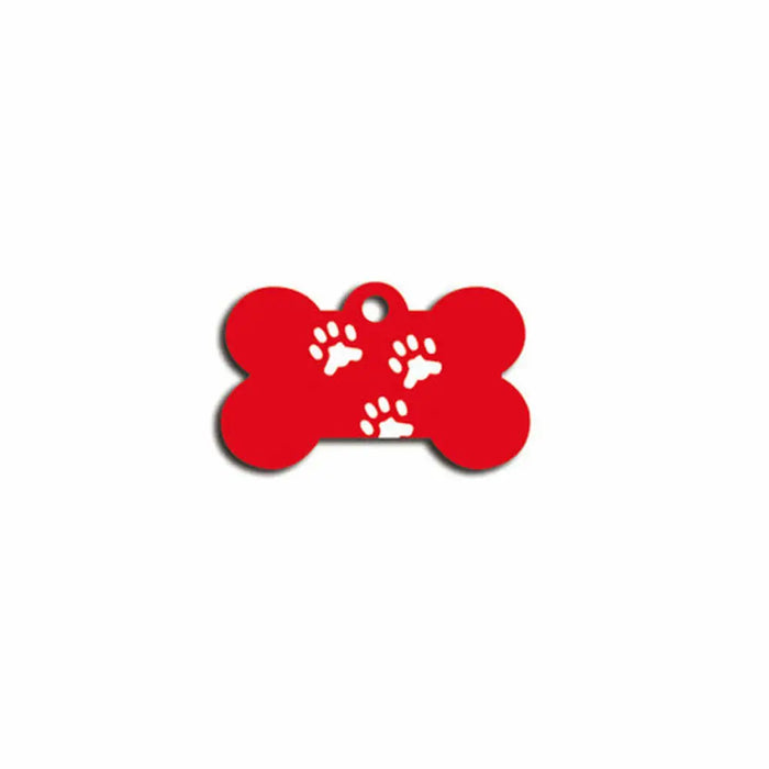 Identification plate Imarc Bone Red - Домашни Животни<<<Дом Градина<<<BigBuy&&&Пътуване и разходки<<<Домашни