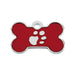 Identification plate Imarc Bone Red Silver - Домашни Животни<<<Дом Градина<<<BigBuy&&&Пътуване и разходки<<<Домашни
