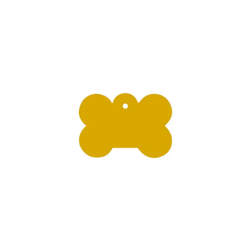 Identification plate Imarc Bone Yellow Golden - Домашни Животни<<<Дом Градина<<<BigBuy&&&Пътуване и разходки<<<Домашни
