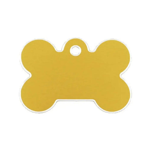 Identification plate Imarc Bone Yellow Golden - Домашни Животни<<<Дом Градина<<<BigBuy&&&Пътуване и разходки<<<Домашни