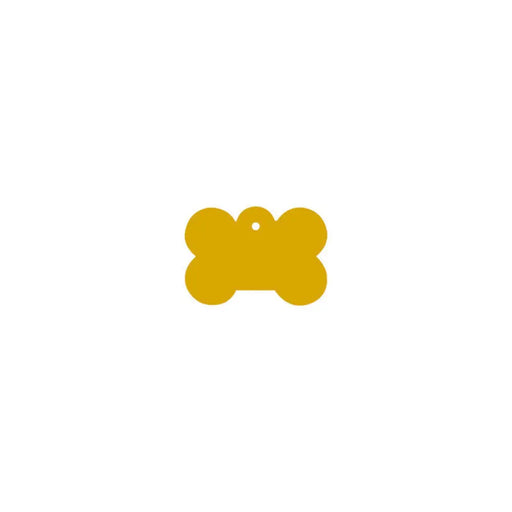 Identification plate Imarc Bone Yellow Golden - Домашни Животни<<<Дом Градина<<<BigBuy&&&Пътуване и разходки<<<Домашни