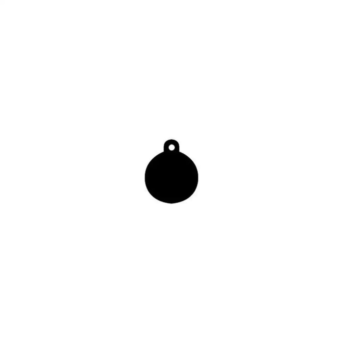 Identification plate Imarc Circle Black - Домашни Животни<<<Дом Градина<<<BigBuy&&&Пътуване и разходки<<<Домашни