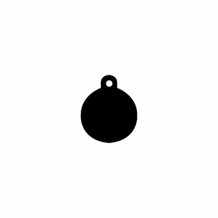 Identification plate Imarc Circle Black - Домашни Животни<<<Дом Градина<<<BigBuy&&&Пътуване и разходки<<<Домашни