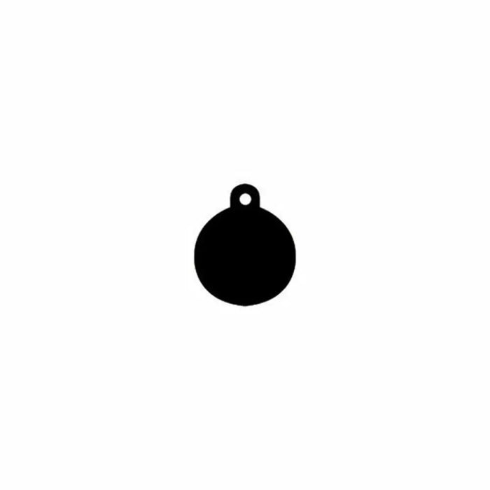 Identification plate Imarc Circle Black - Домашни Животни<<<Дом Градина<<<BigBuy&&&Пътуване и разходки<<<Домашни