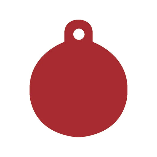 Identification plate Imarc Circle Red - Домашни Животни<<<Дом Градина<<<BigBuy&&&Пътуване и разходки<<<Домашни