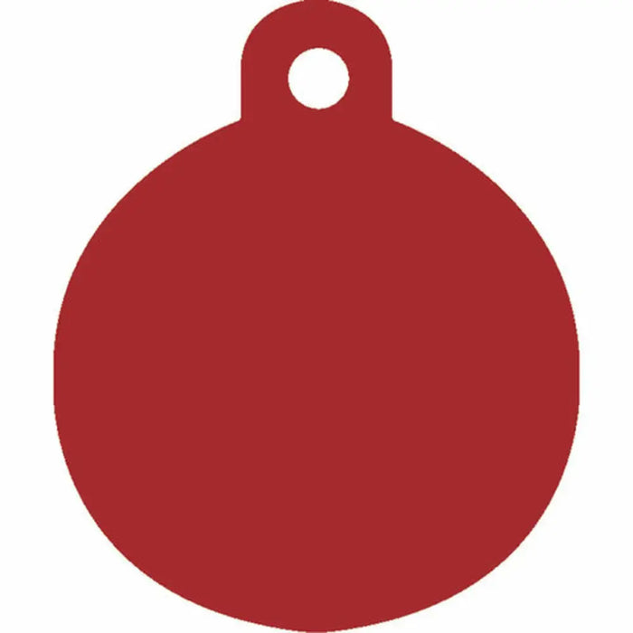 Identification plate Imarc Circle Red - Домашни Животни<<<Дом Градина<<<BigBuy&&&Пътуване и разходки<<<Домашни