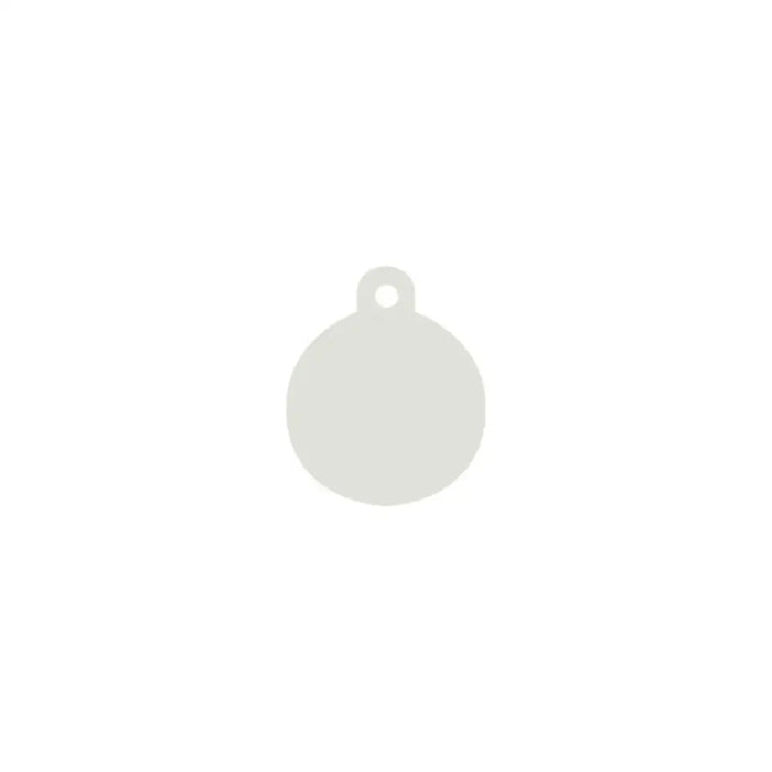 Identification plate Imarc Circle White - Домашни Животни<<<Дом Градина<<<BigBuy&&&Пътуване и разходки<<<Домашни